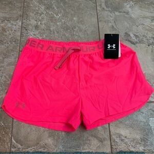 Under Armour Girl’s Bright Pink Athletic Shorts
